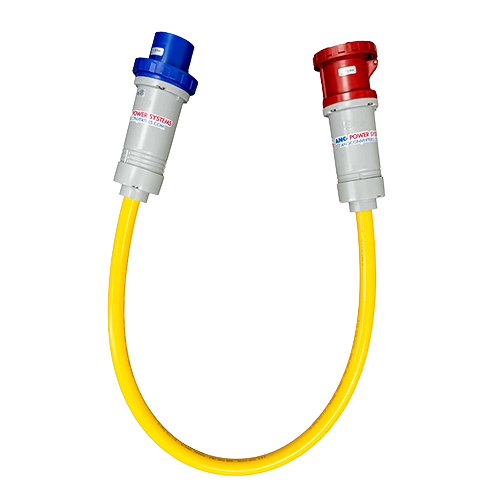 Adattatore a spirale Dockside US 3 Phase to Boatside European 3 Phase