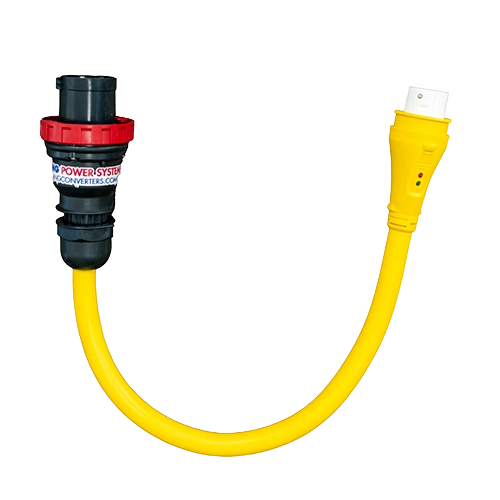 Adattatore Pigtail da banchina europea 3 fasi a banchina statunitense 1 fase