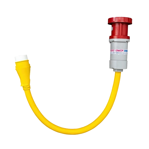 Adattatore Pigtail da 1 fase per banchina USA a 3 fasi per barca europea