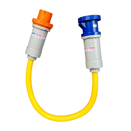 Adattatore Pigtail da monofase per banchina USA a trifase per barca USA