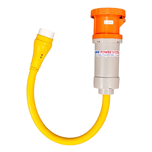 Adattatore a spirale da monofase per banchina USA a monofase per barca USA